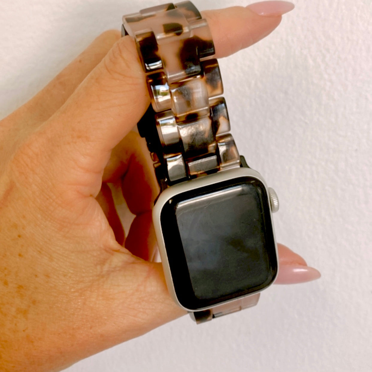 Manhattan Apple Watch Band - Touch of Rosè Tortishell