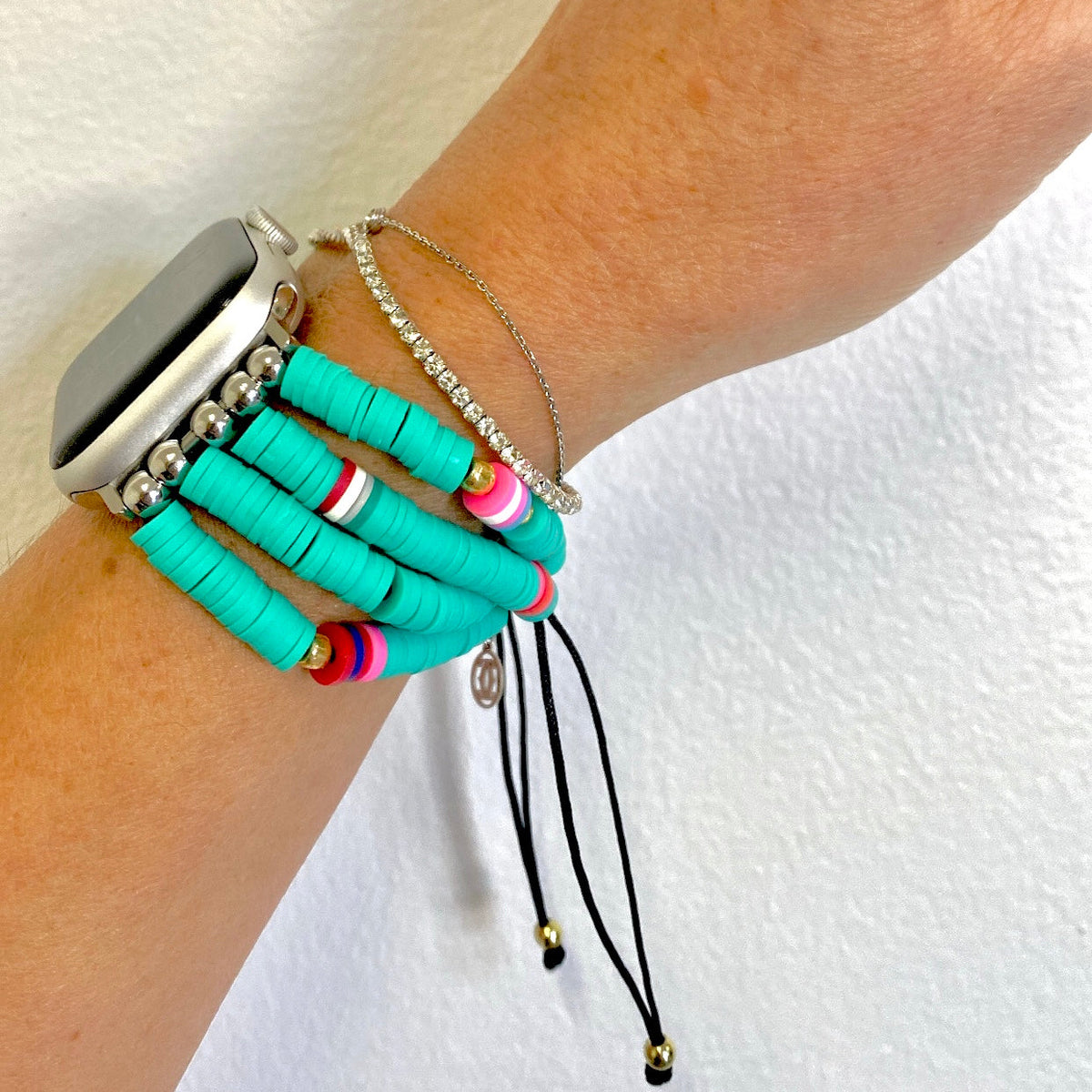 Mykonos Apple Watch Bank - Turquoise