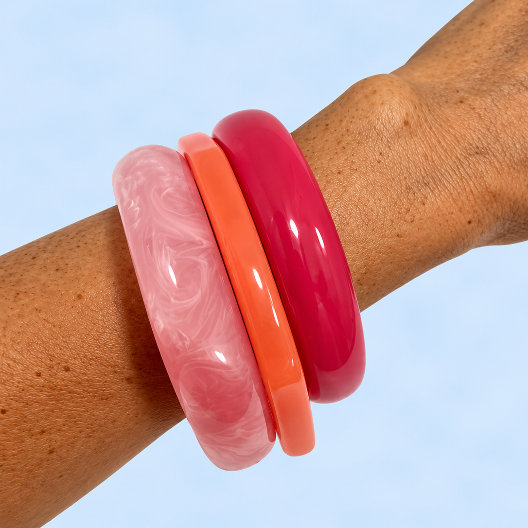 Colour Burst Bangle Set