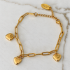 Heart Charm Bracelet