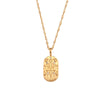 Zodiac Necklace Ancient Symbol - Libra