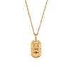 Zodiac Necklace Ancient Symbol - Virgo