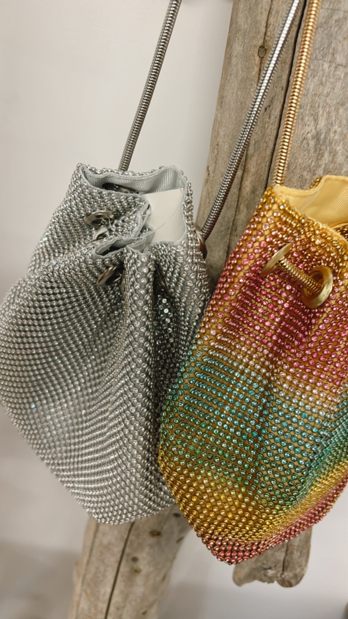 Mesh Cross Body, rainbow