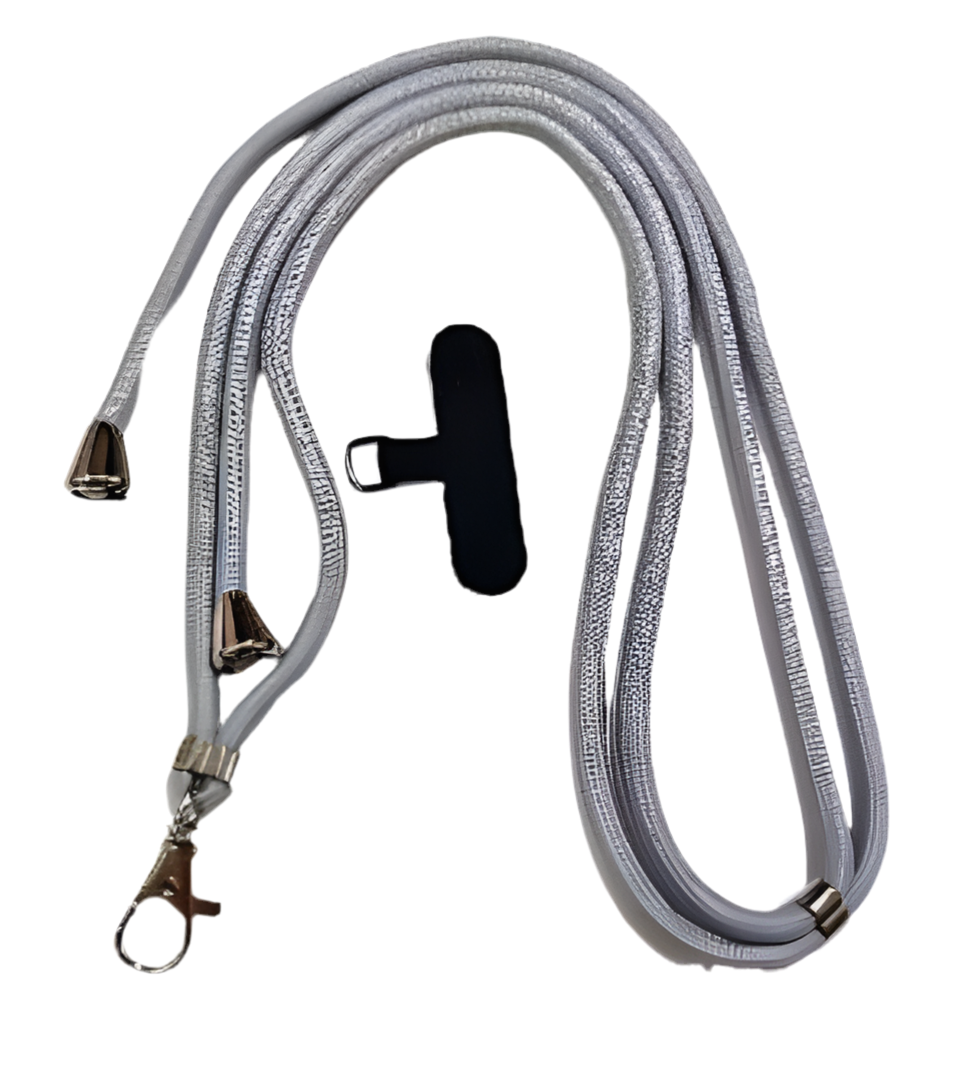 Cross body phone cord Steel