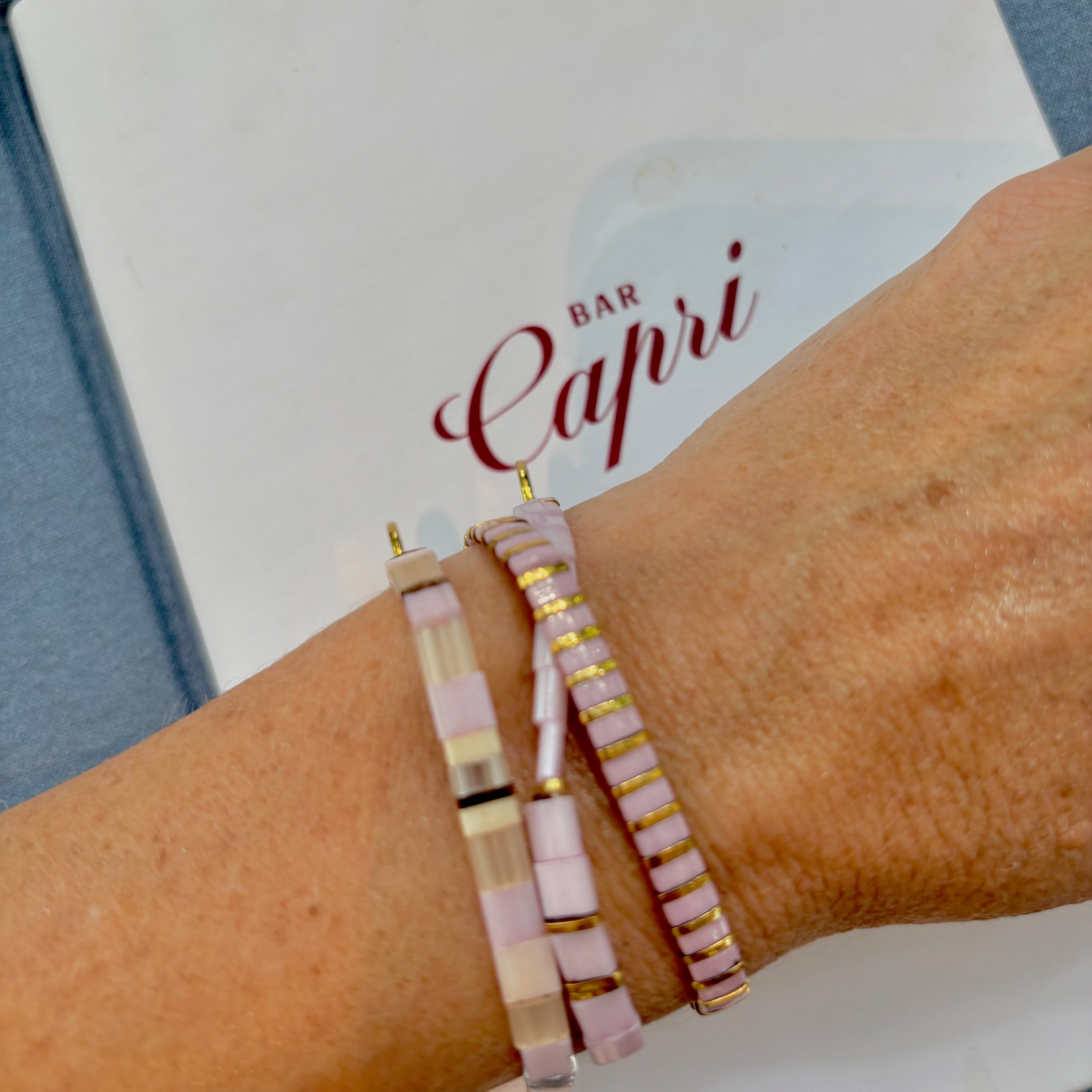 Ibiza Bracelet Cluster - Luxe Sorbet