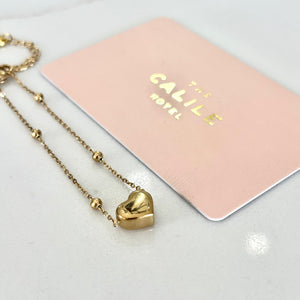 Single Heart Bracelet 18k Gold