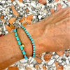 Helena Tennis Bracelet, Turquoise