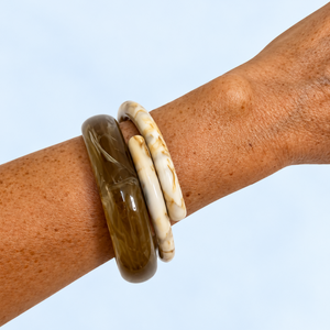 Latte Bangle Set