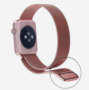 Magnetic Apple Watch Band - Rose Pink