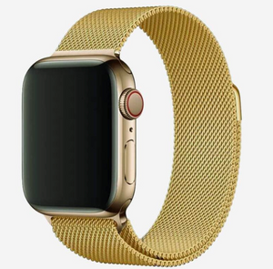 Magnetic Apple Watch Band - Gold