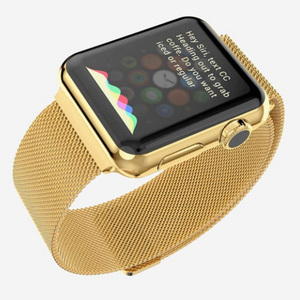 Magnetic Apple Watch Band - Gold