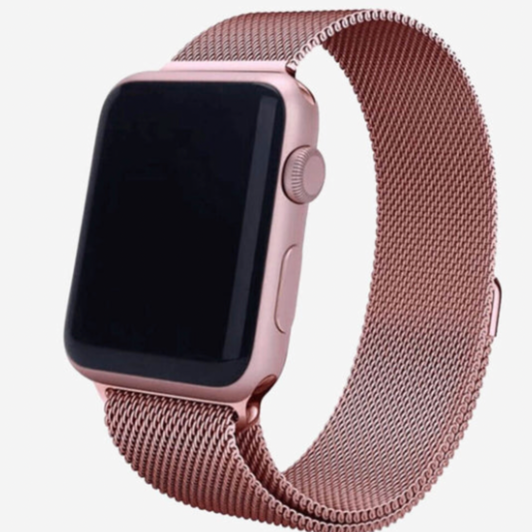 Magnetic Apple Watch Band - Rose Pink