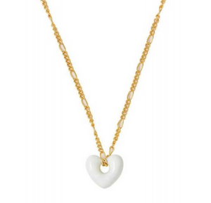 Sophia Heart Enamel Necklace