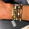 Ibiza Bracelet Cluster - Bronzed Stack