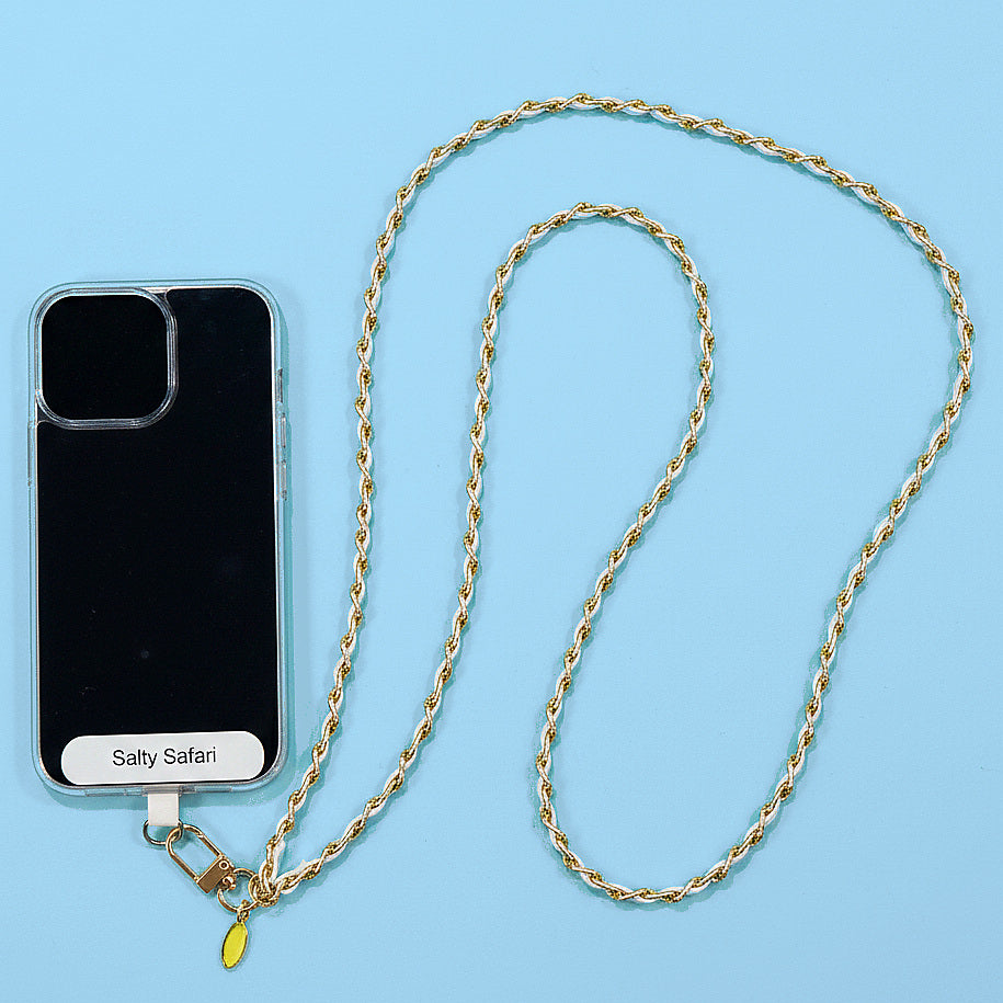 Cross body phone strap - Coco Snow