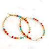 Corsica - Turquoise & Cherry