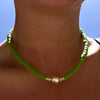 Cleopatra Necklace - Olive