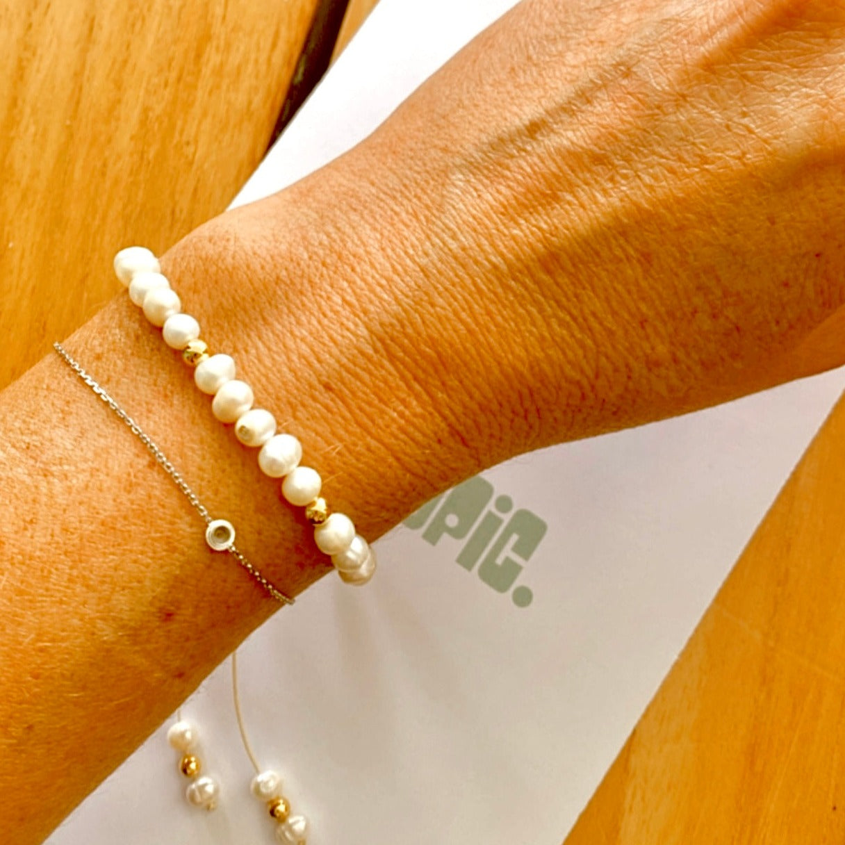 Riviera Bracelet - Pearl