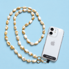 Portofino cross body phone strap sand