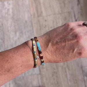 Ibiza Bracelet - Deep Rich Turquoise