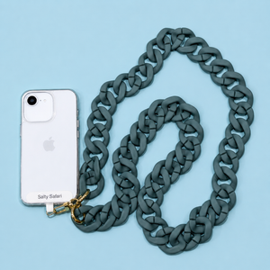 Santorini Cross Body Phone Strap - Teal