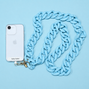 Santorini Cross Body Phone Strap - Turquoise