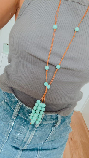 Isabella Necklace - Turquoise