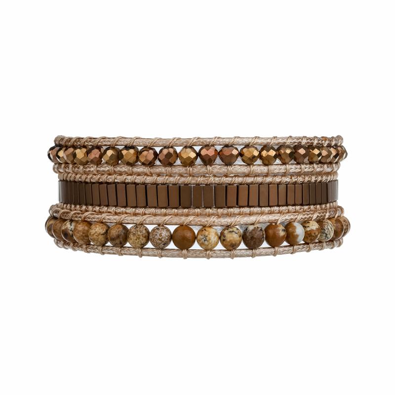 Goddess Three Wrap Bracelet