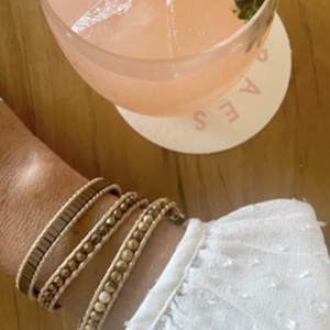 Goddess Three Wrap Bracelet