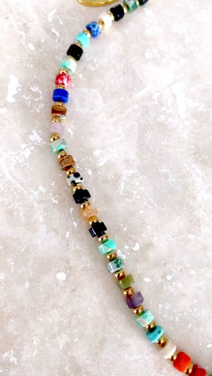 Multi Stone Choker