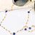 Evil Eye Sunglass Chain - Dark Blue