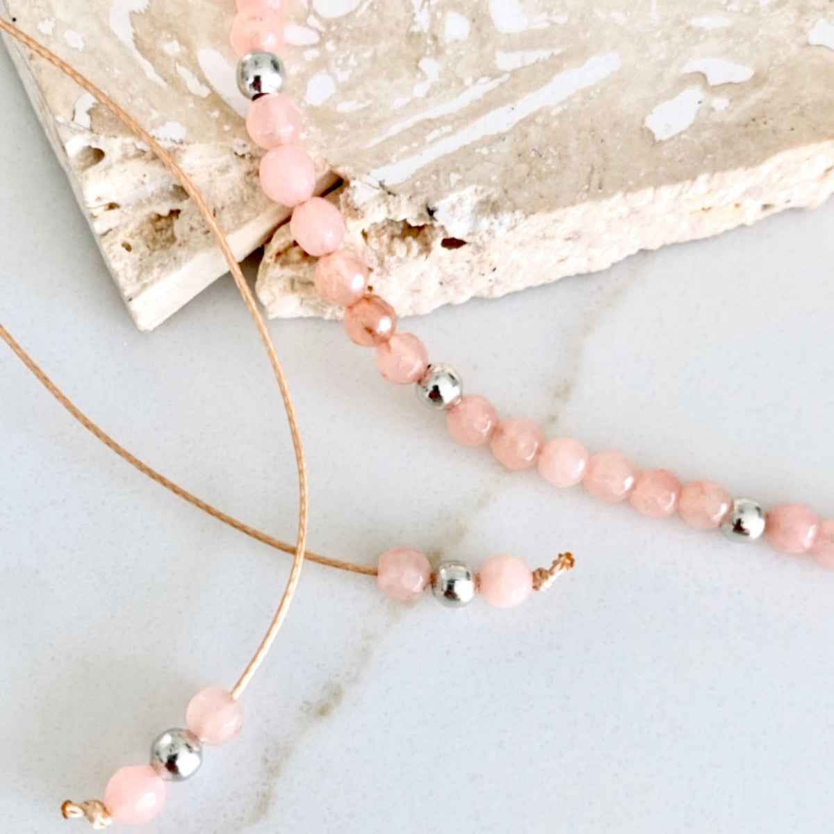 Riviera Necklace - Sorbet Silver