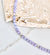 Riviera Necklace - Lilac Silver