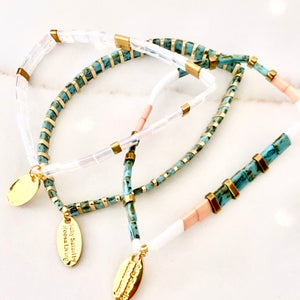 Ibiza Bracelet - Crystal White