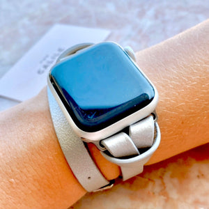 Smart Watch Band - Metallic Silver