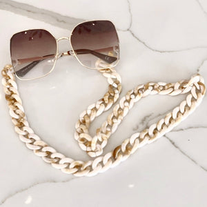 Tortise Shell - Sunglass chain