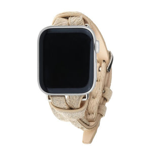 Smart Watch Band - Milk Textured Leather