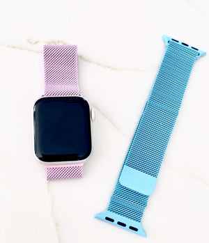 Smart Watch Band - Mesh Sky Blue