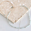 Riviera Necklace - Mint Silver