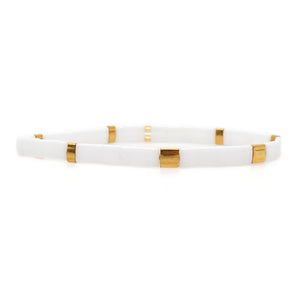 Ibiza Bracelet - Snow White