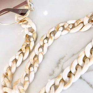 Tortise Shell - Sunglass chain