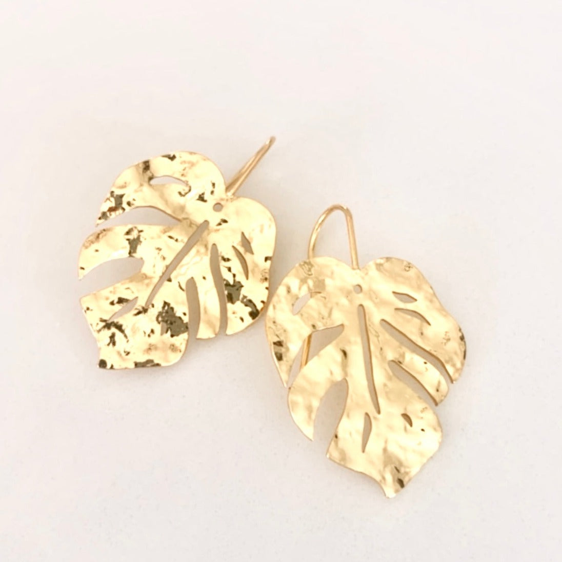 Tropical Palm Earrings