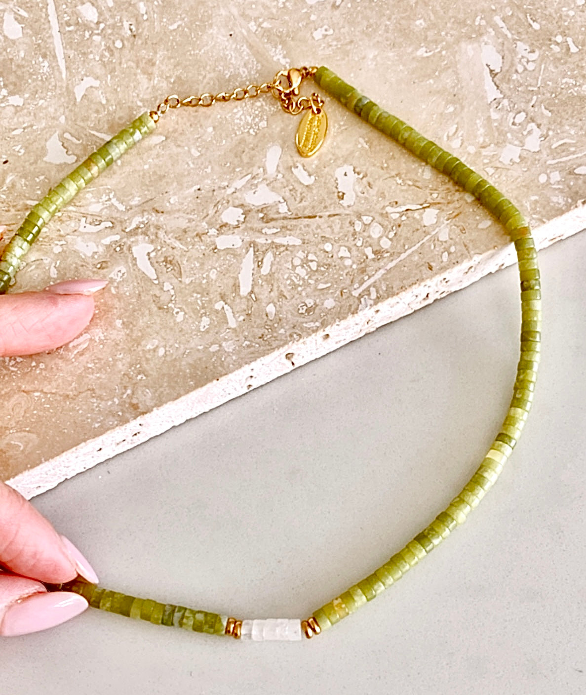 Maui Choker - Olive Green