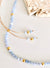 Riviera Necklace - Sky Blue Gold