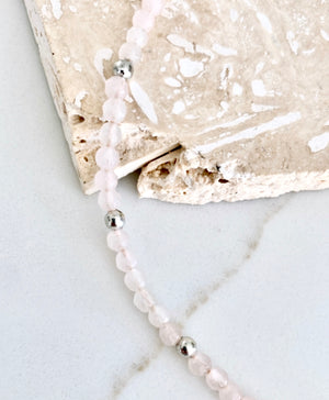 Riviera Necklace - Snow Silver