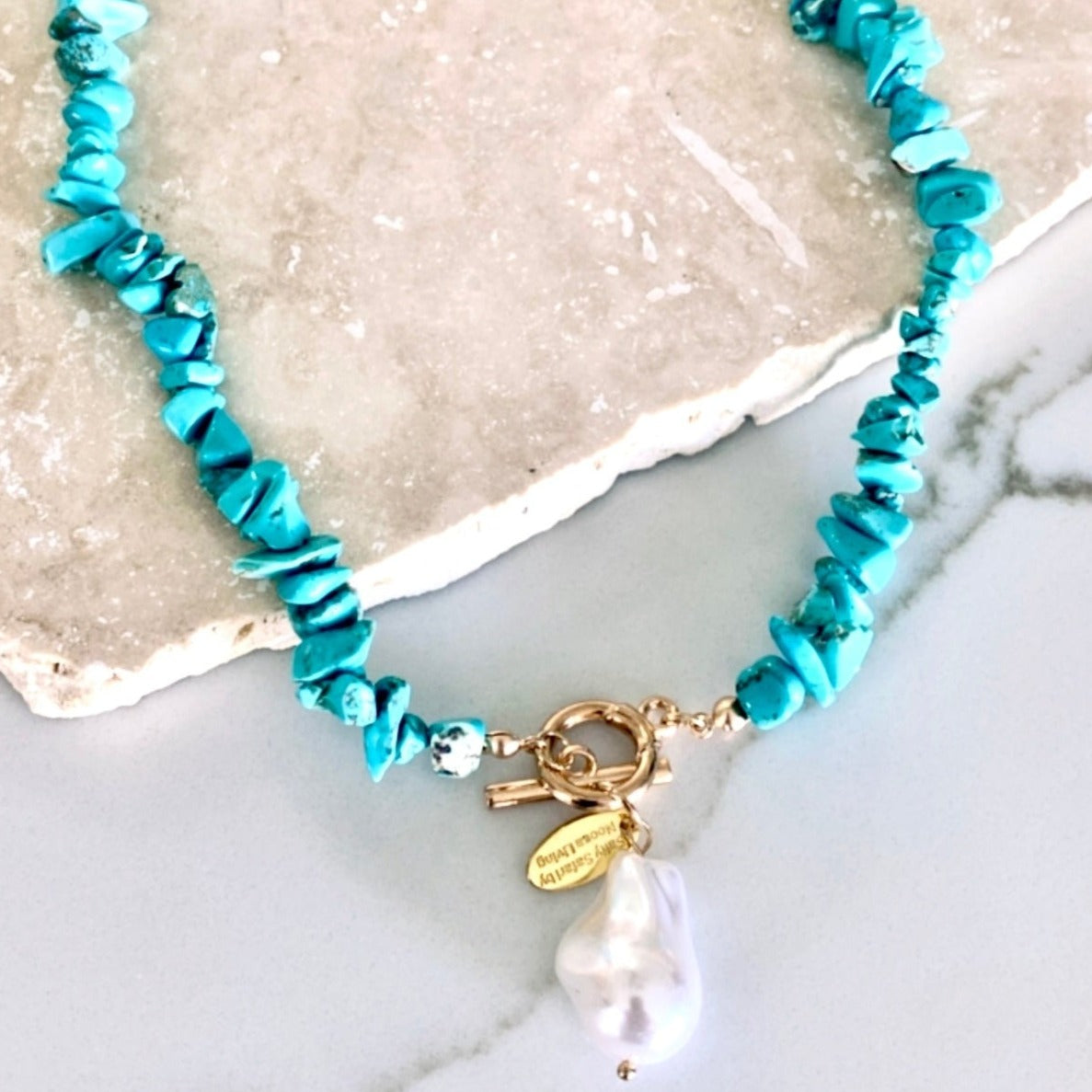 Amour Choker - Turquoise