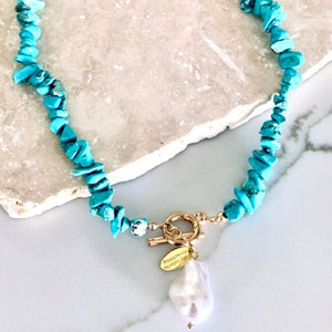 Amour Choker - Turquoise