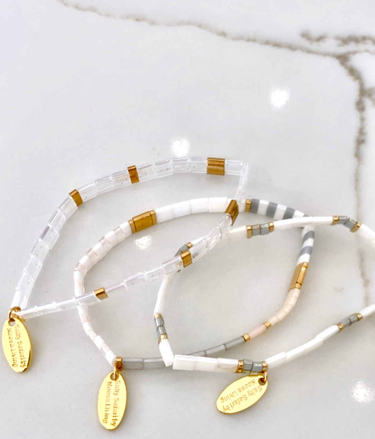 Ibiza Bracelet - Crystal White