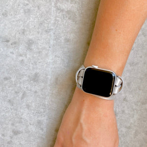 Smart Watch Band - Metallic Silver