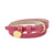 Candy Pink Leather Wrap Bracelet